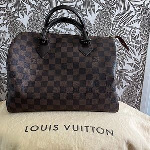 Louis Vuitton Speedy 30 Damier Ebene